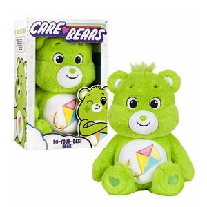 Care Bears New 2021 14" Plush Do-Your-Best Bear Soft Huggable Material Green